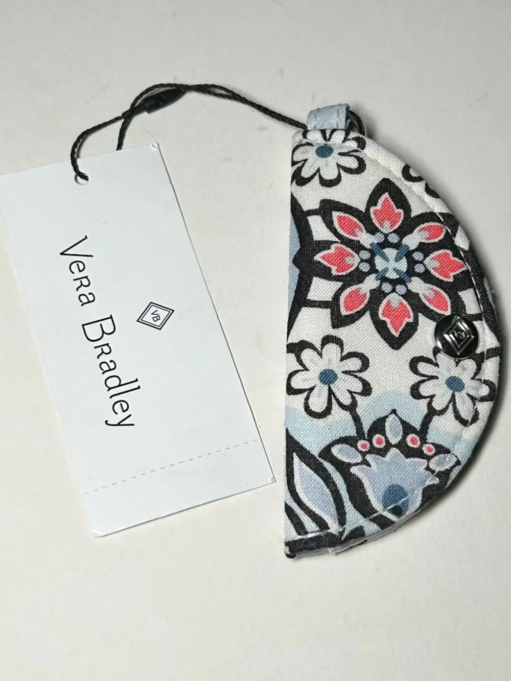 Vera Bradley Cord Keeper Lisbon Medallion Fabric Cable Wrap NWT